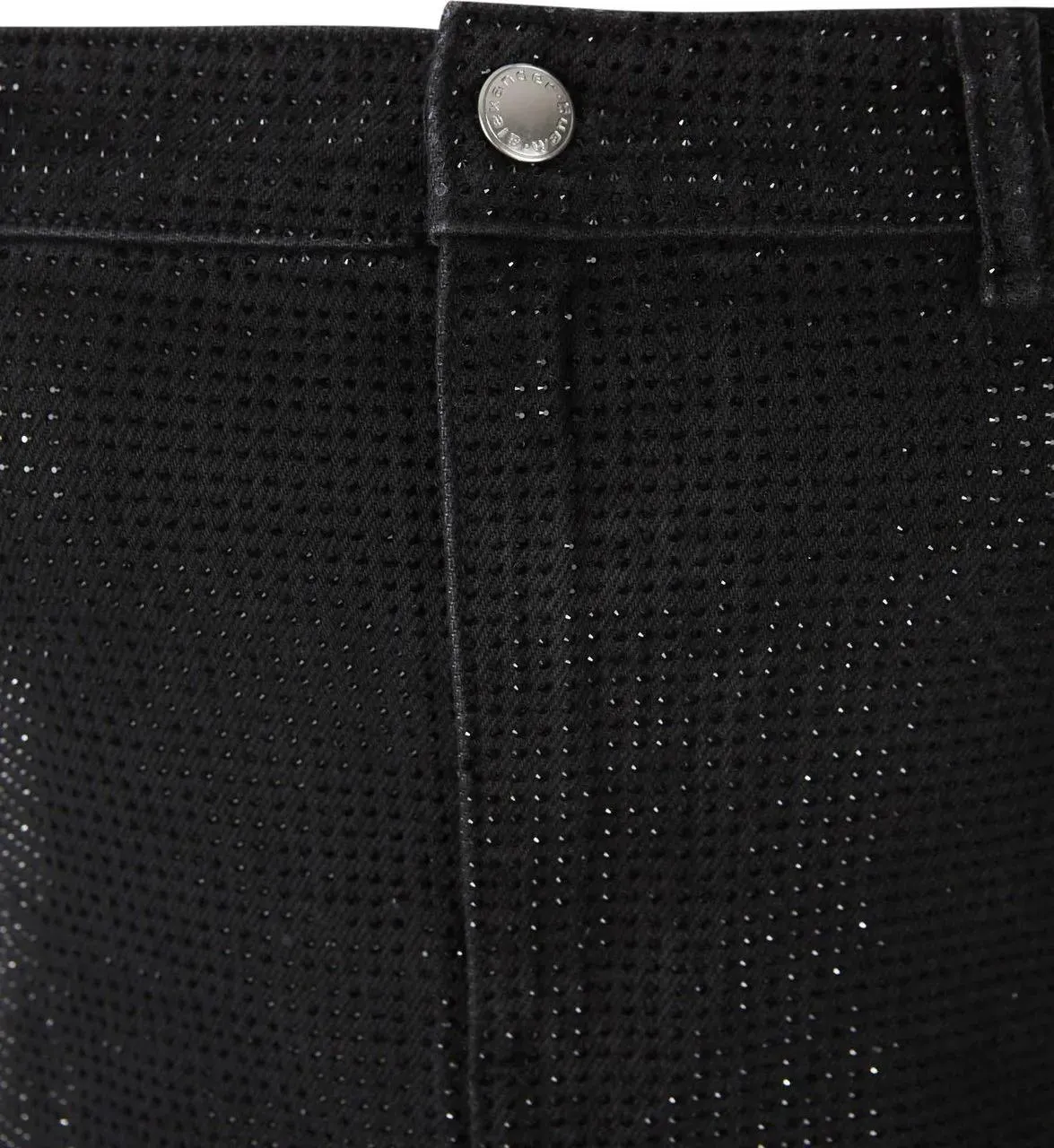   Alexander Wang  Mini Glitter Dress schwarz  Midi-Kleider 