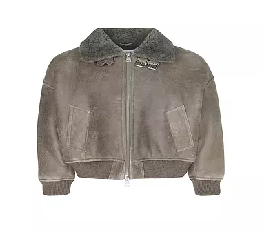 AMI PARIS, Shearling Jacke