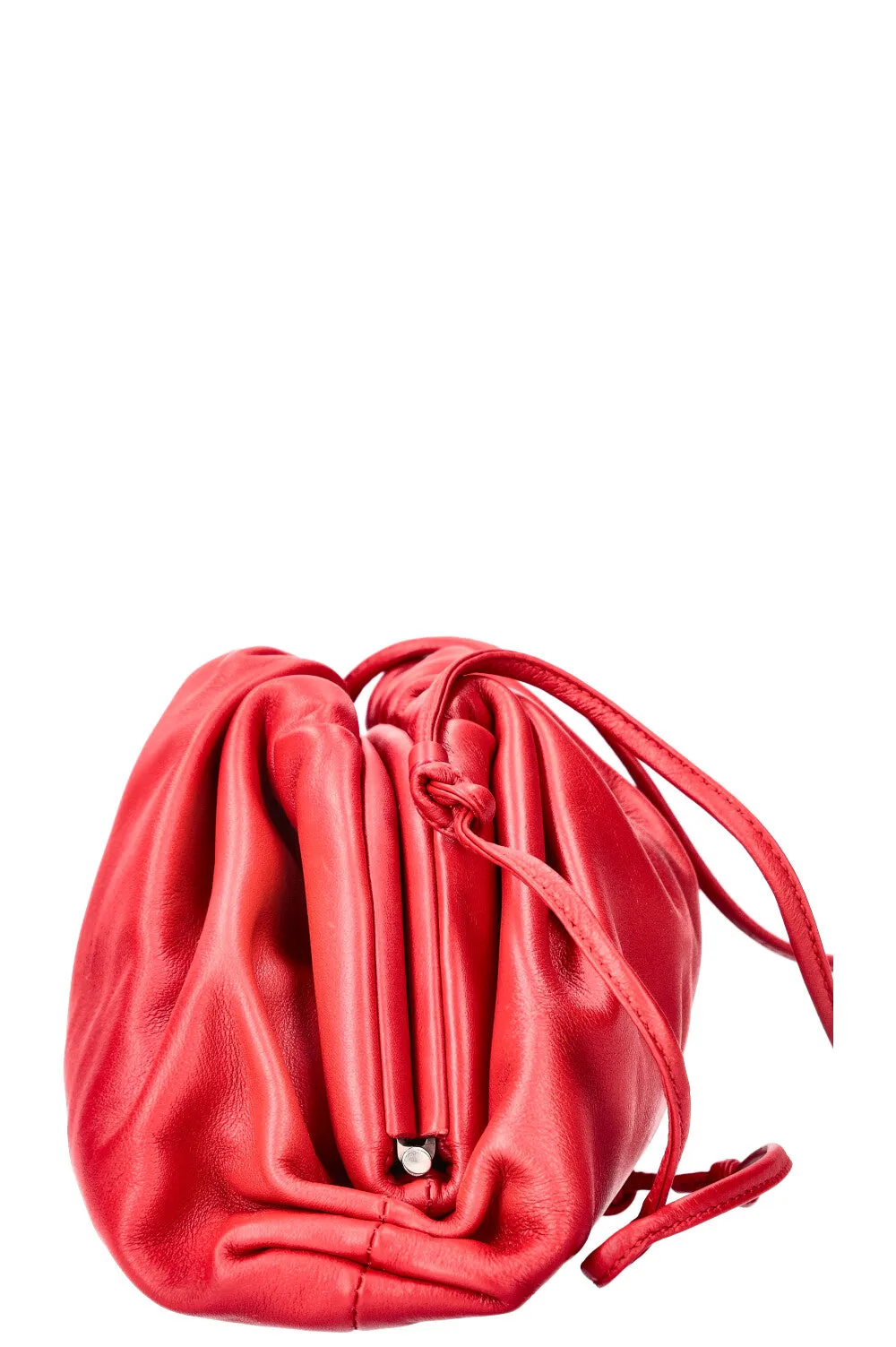 BOTTEGA VENETA Mini Pouch Bag Red