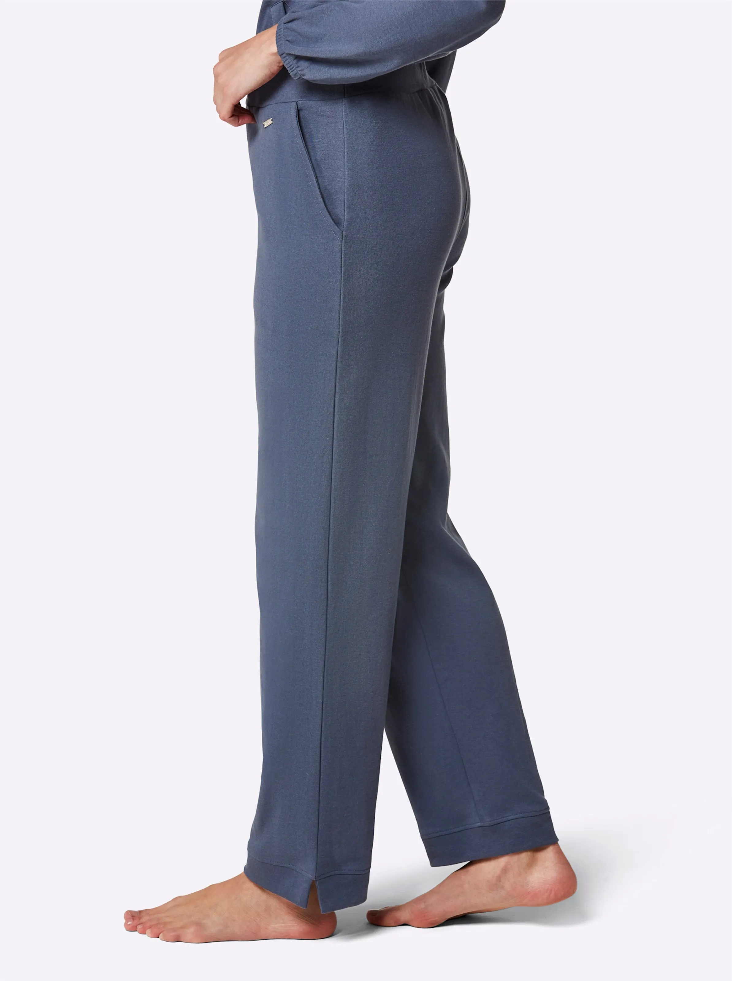 feel good Hose in rauchblau