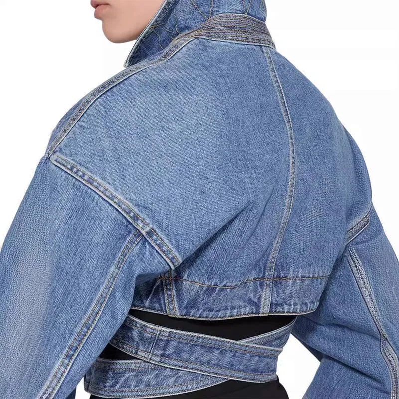 Heidi-Mode | Hollow Denim Jacke Für Damen
