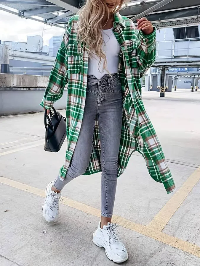 Heidi-Mode | Jacke Mit Karomuster