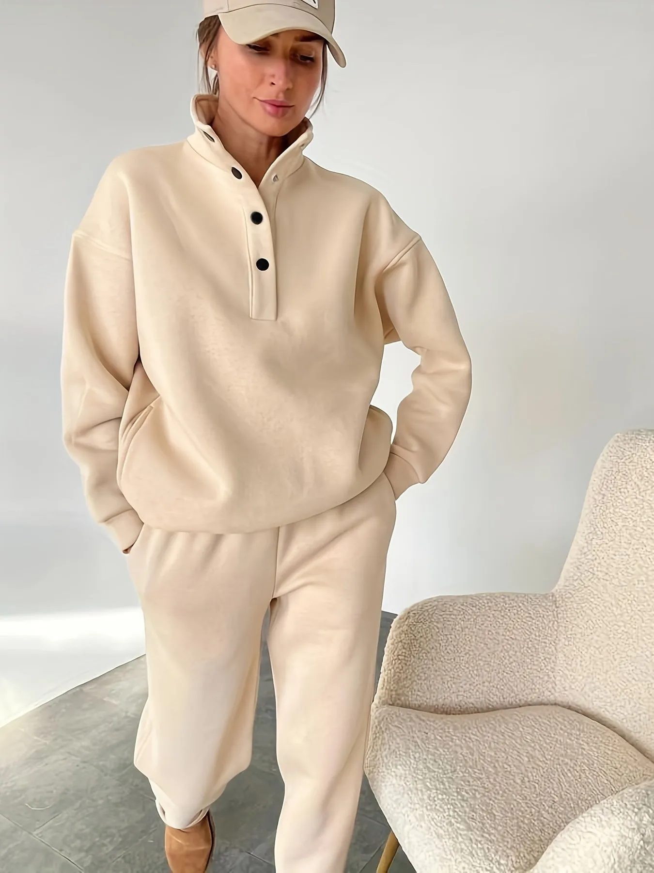 Heidi-Mode | Komfort 2-teiliges lässiges Sport-Set für aktive Frauen