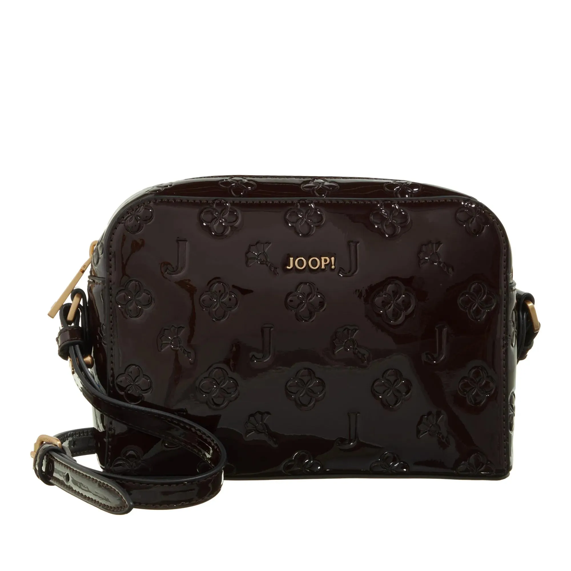   JOOP!  Decoro Lucente Cloe Shoulderbag Shz1 Darkbrown  Crossbody Bag 