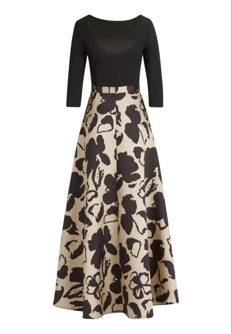 Kleid Lang 3/4 Arm