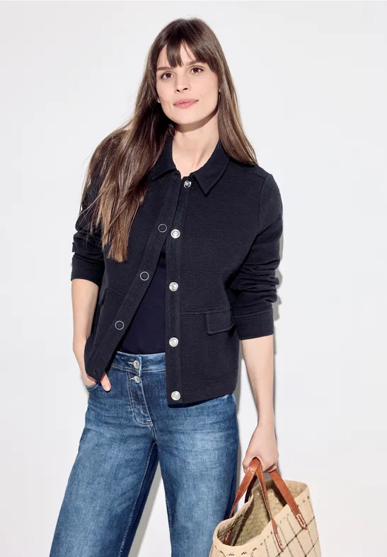 Leichte Struktur-Jacke