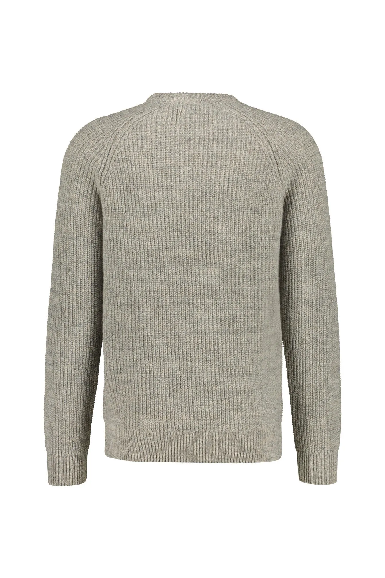 Melierter Strickpullover