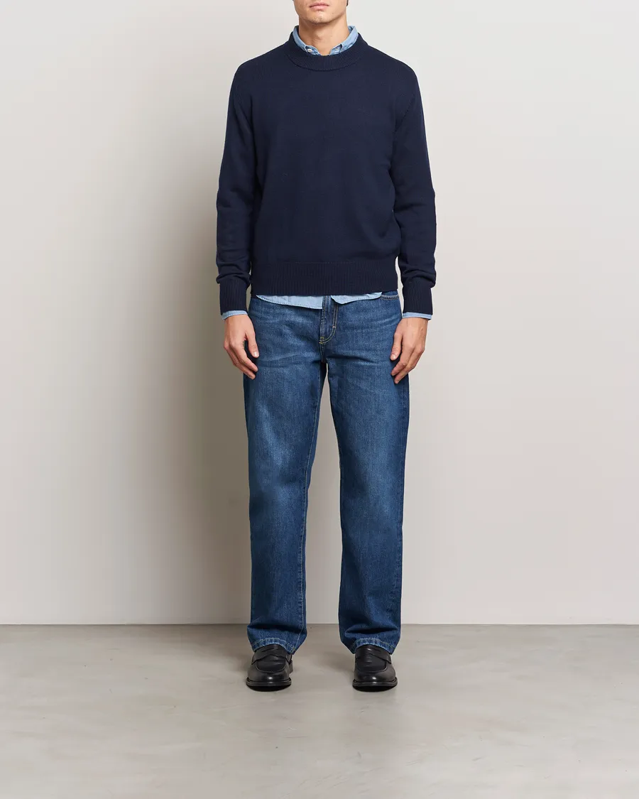 Moon Merino Sweater Navy
