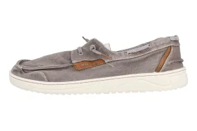Mustang Shoes Slipper in Übergrößen Grau 4191-404-2 große Herrenschuhe
