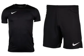Nike Sport-Set T-shirt Kurze Hose Dry Park VII JSY SS BV6708 010/BV6855 010