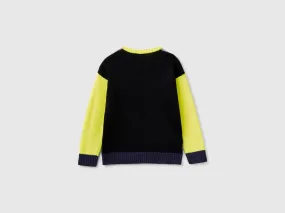 Pullover mit Farbblöcken