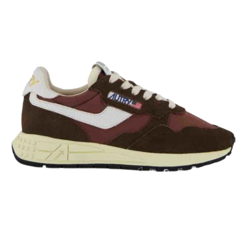Retro Wildleder Nylon Low Sneakers