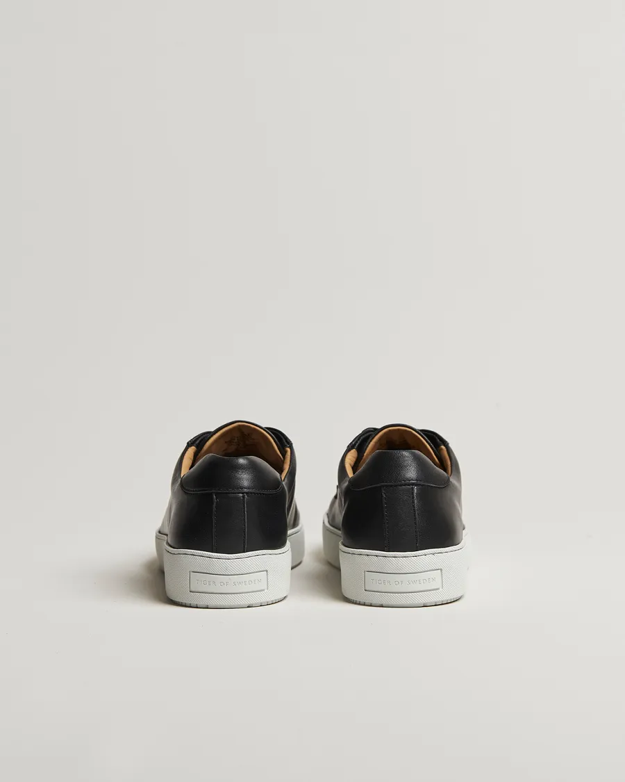 Salas Leather Sneaker Black