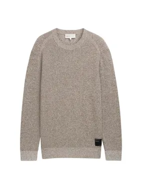 Strickpullover in Melange Optik