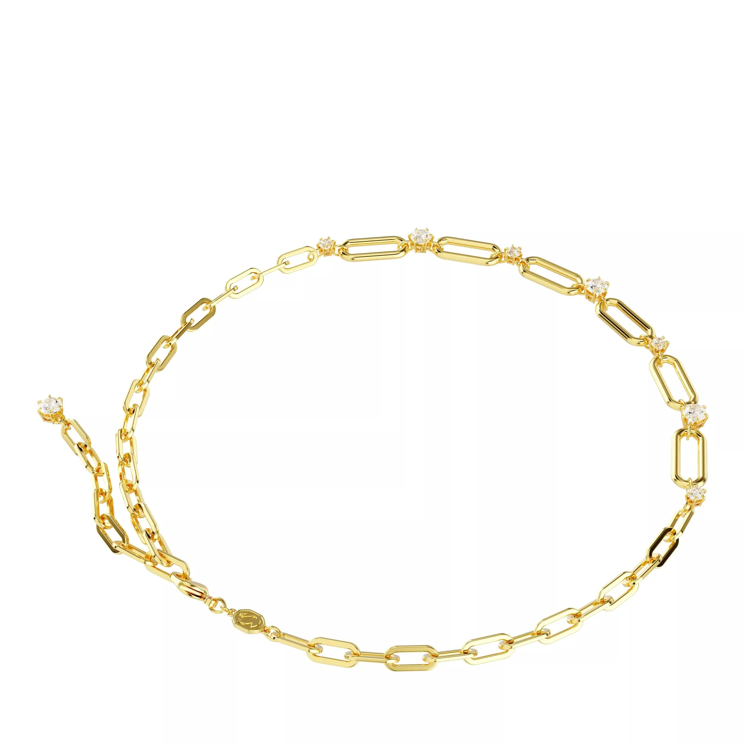   Swarovski  Constella necklace Gold tone  Kurze Halskette 