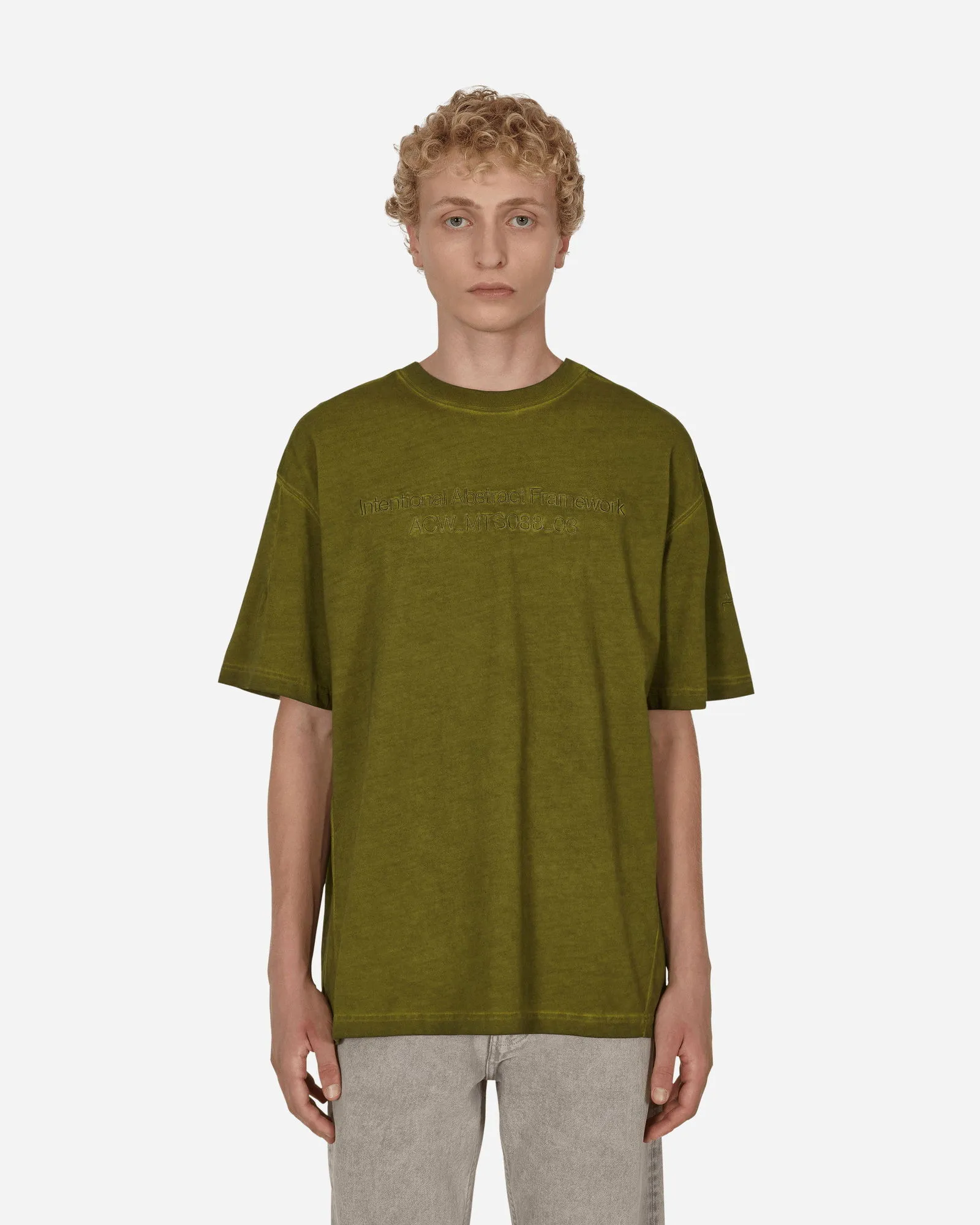 T-shirt A-COLD-WALL* Overdye T-Shirt ACWMTS088 MLGR