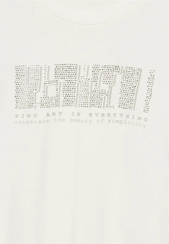 T-Shirt mit Schriftzug