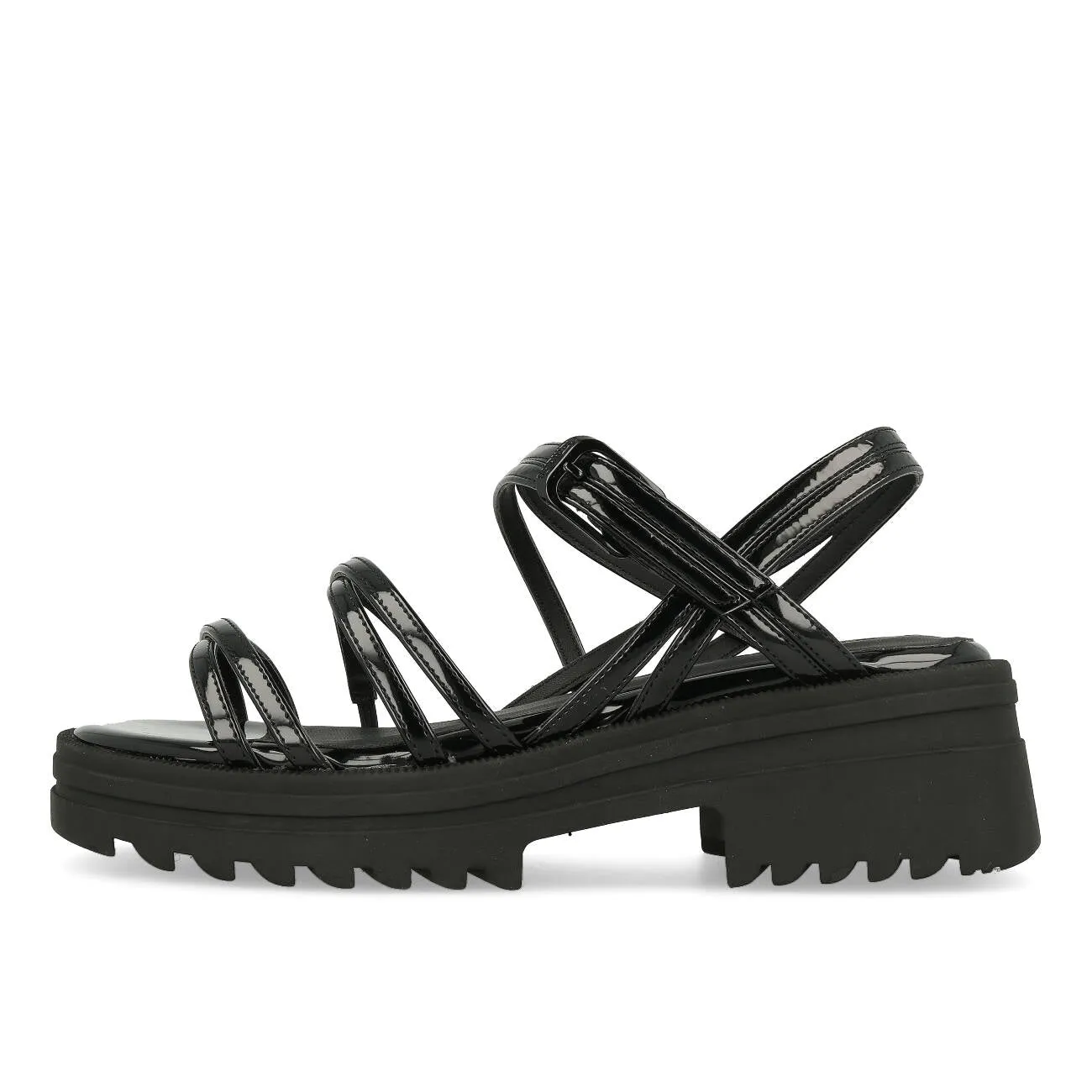 Tamaris 1-28703-20-001 Plateau Sandale Damen Black