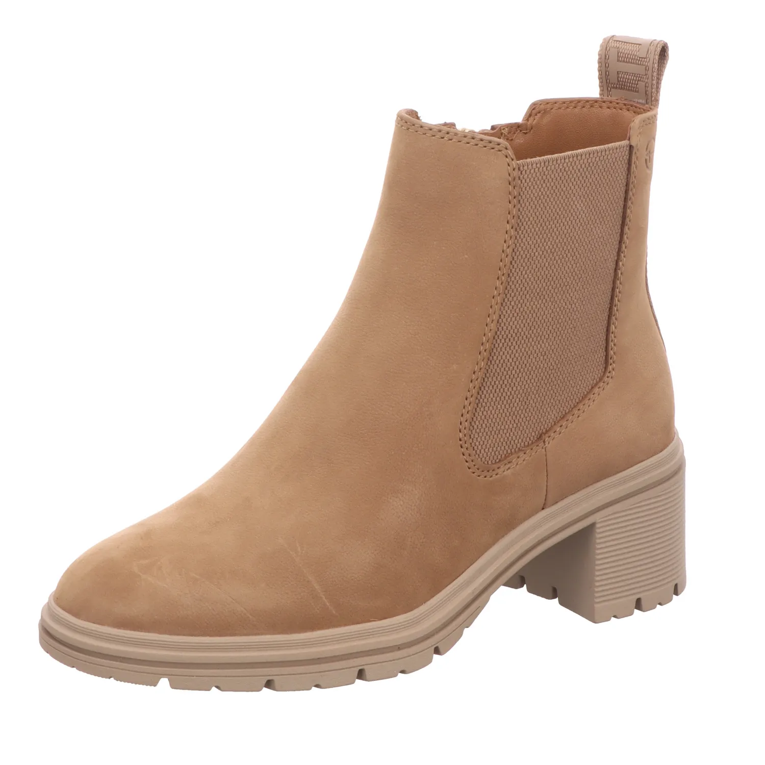 Tamaris Damen-Stiefelette Beige-Braun