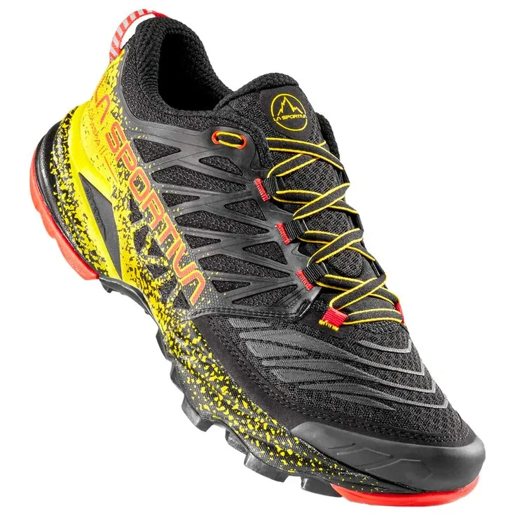Trailrunning-Schuhe La Sportiva ---Akasha II Black Yellow