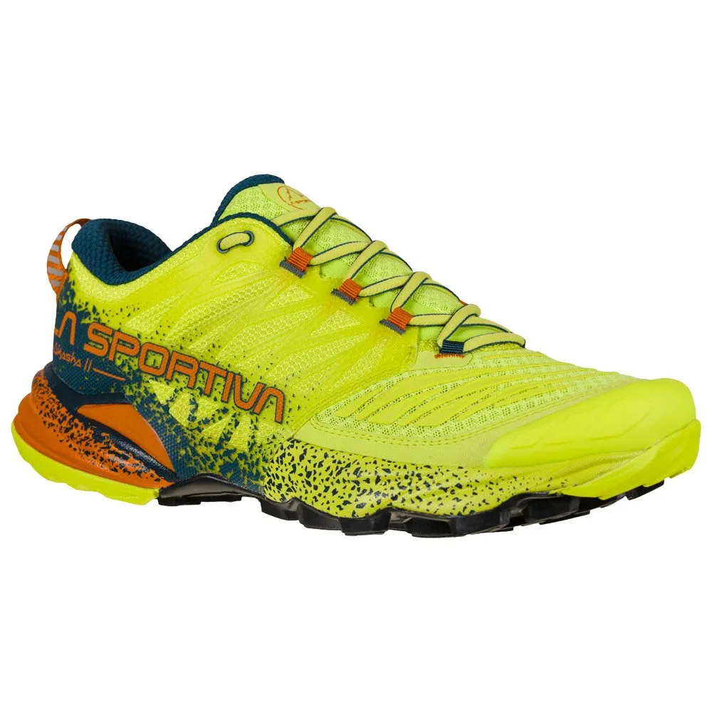 Trailrunning-Schuhe La Sportiva ---Akasha II Lime Punch Hawaiian Sun