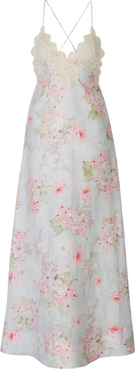   Zimmermann  Midi Dress Halliday mehrfarbig  Midi-Kleider 