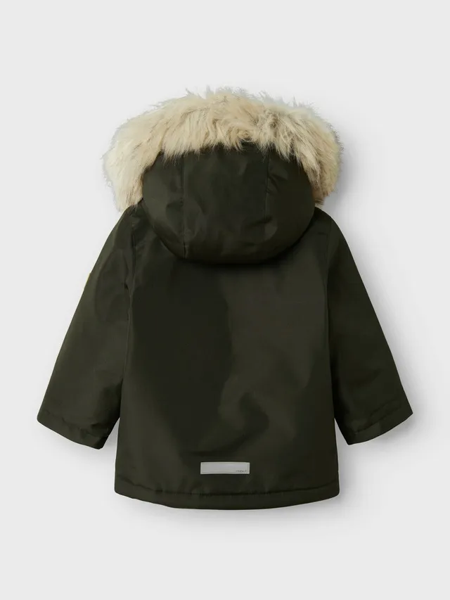 ✵ Name It Parka »NMMMILLO PARKA JACKET LONG FO NOOS«, mit Kapuze günstig entdecken | Jelmoli-Versand